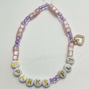 Taylor Swift Friendship Bracelet Sparks Fly Speak Now